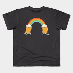 Beer Rainbow Kids T-Shirt